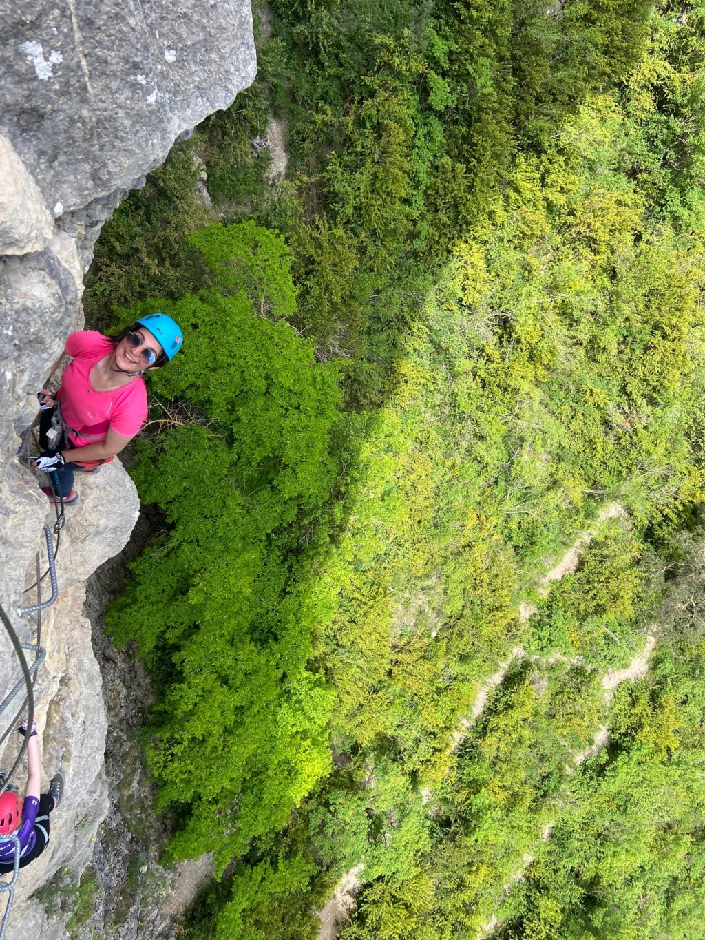 Via Ferrata in the French&nbsp;Alps