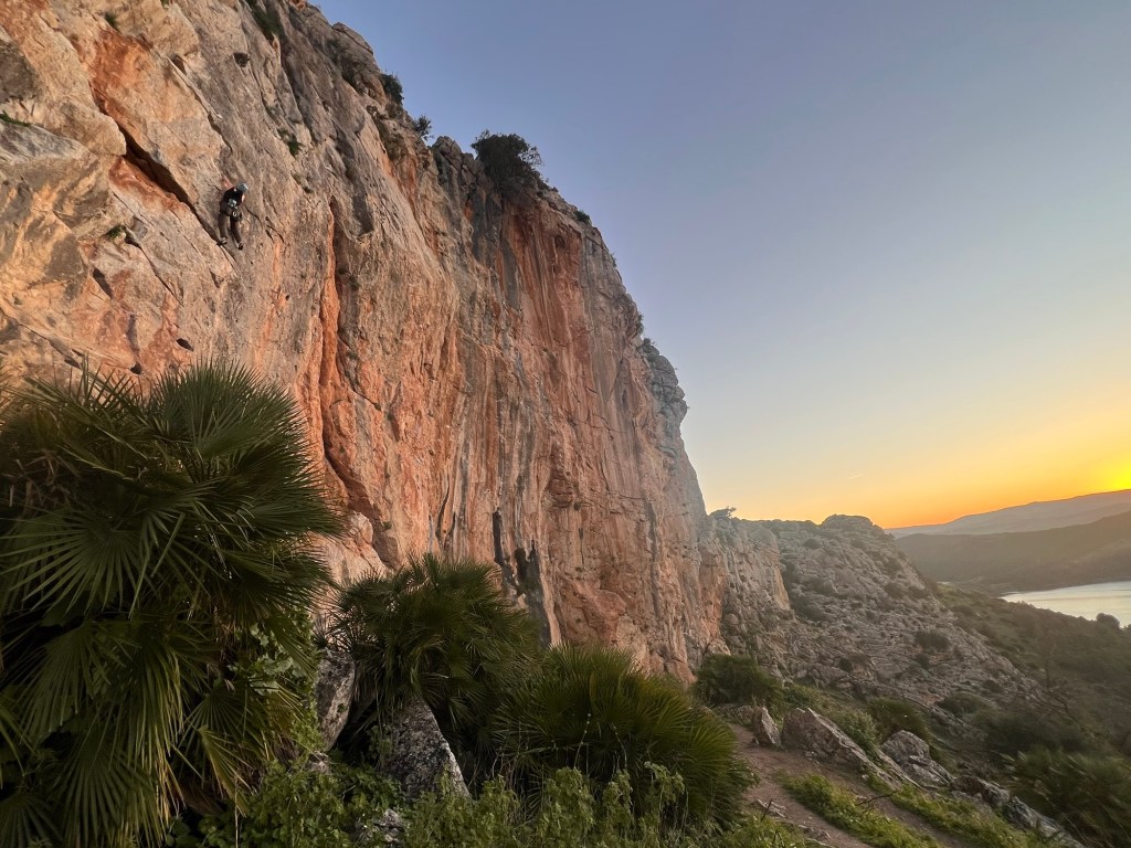 Outdoor climbing